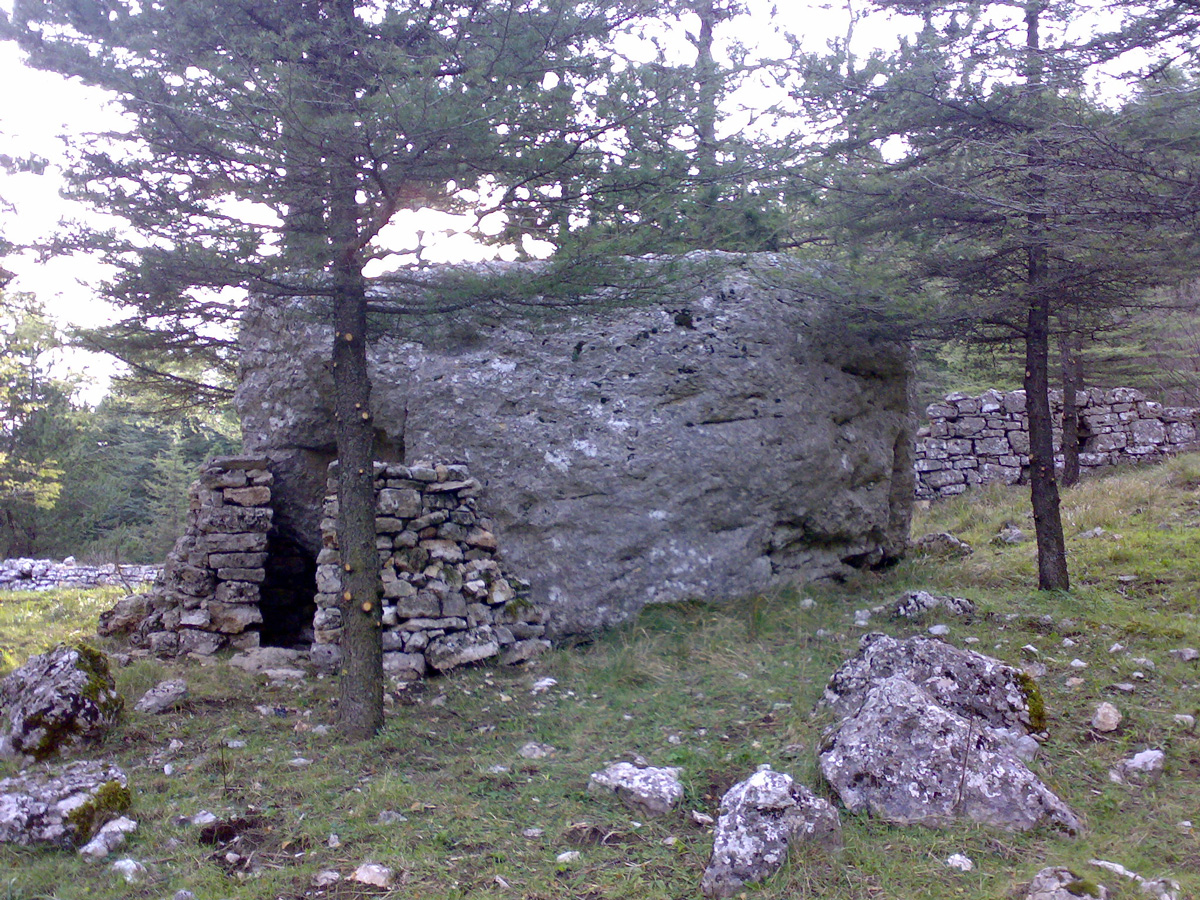 antica costruzione di contadini